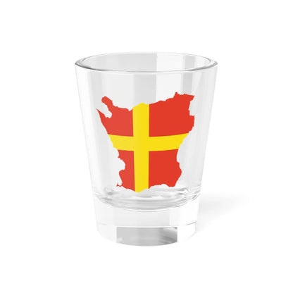 Scaniawithflag (Sweden) Shot Glass 1.5oz 1.5oz - Go Mug Yourself
