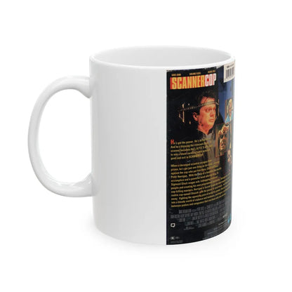 SCANNER COP (VHS COVER) - White Coffee Mug-Go Mug Yourself