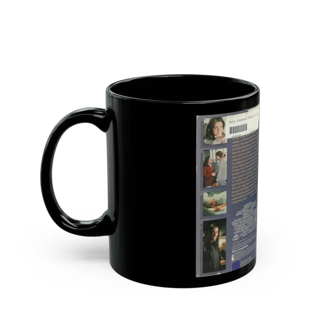 SCANNERS 2 THE NEW WORLD ORDER (VHS COVER) - Black Coffee Mug - Go Mug Yourself