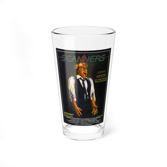 SCANNERS (FRENCH) 1981 Movie Poster - Pint Glass 16oz-16oz-Go Mug Yourself