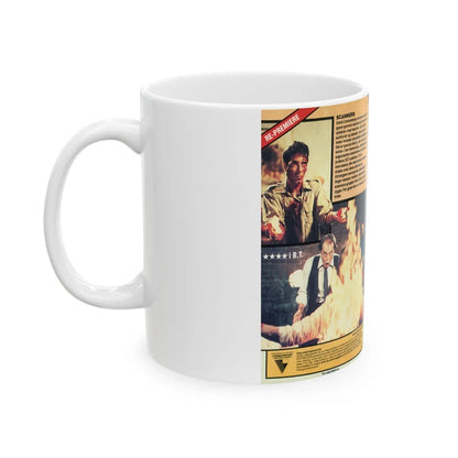 SCANNERS (VHS COVER) - White Coffee Mug-Go Mug Yourself