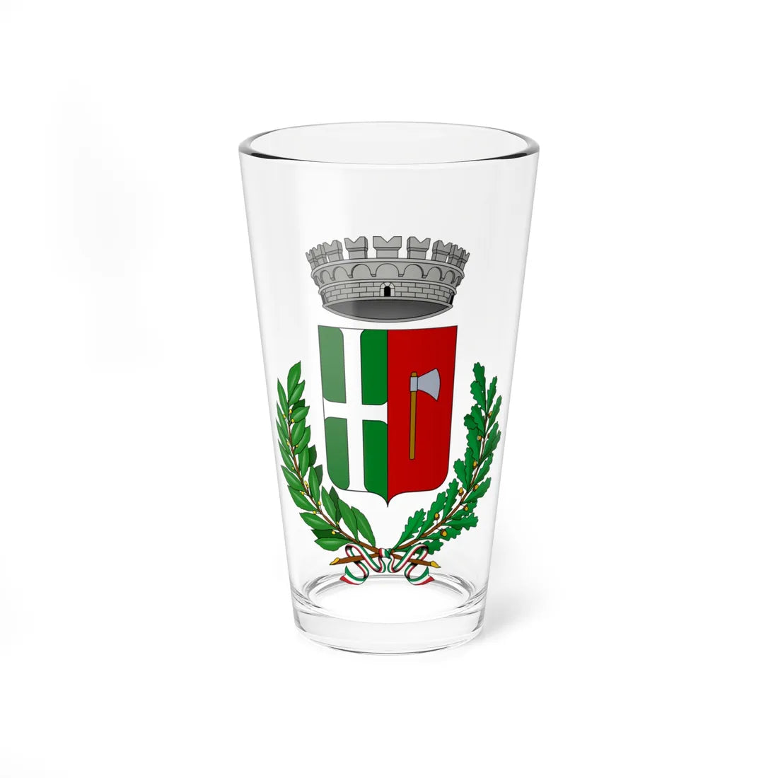 Scansano-Stemma (Italy) (Coat of Arms) Pint Glass 16oz 16oz - Go Mug Yourself
