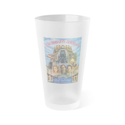 SCARAB 1983 Movie Poster - Frosted Pint Glass 16oz-16oz-Frosted-Go Mug Yourself