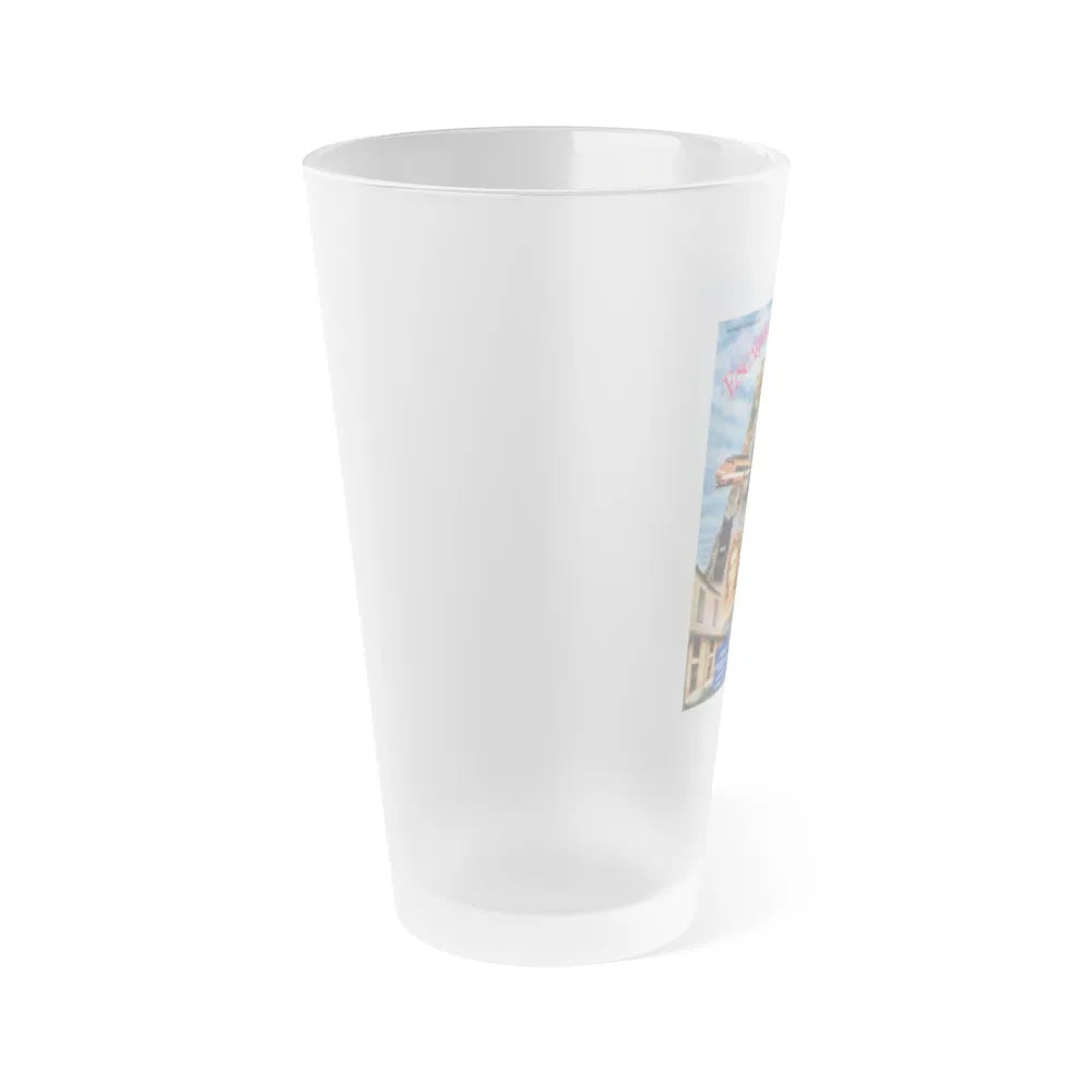 SCARAB 1983 Movie Poster - Frosted Pint Glass 16oz-Go Mug Yourself