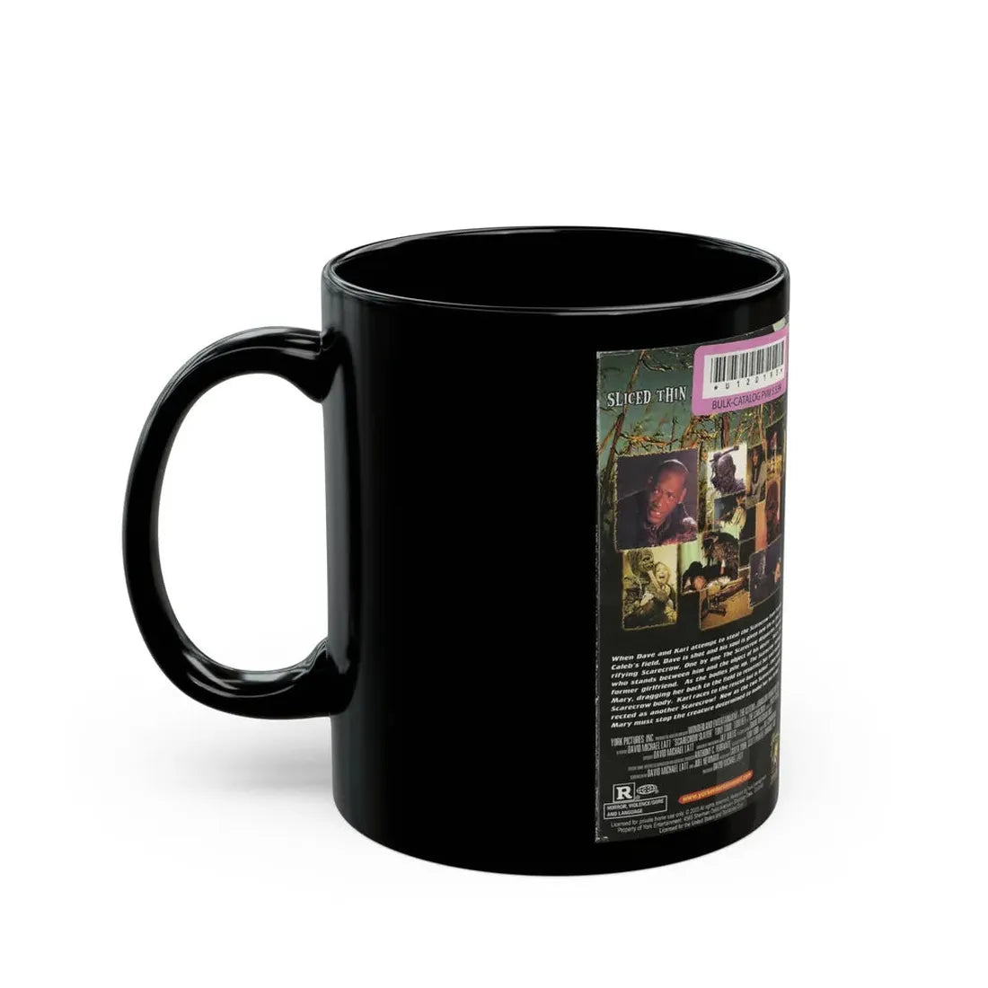 SCARE CROW SLAYER (VHS COVER) - Black Coffee Mug - Go Mug Yourself