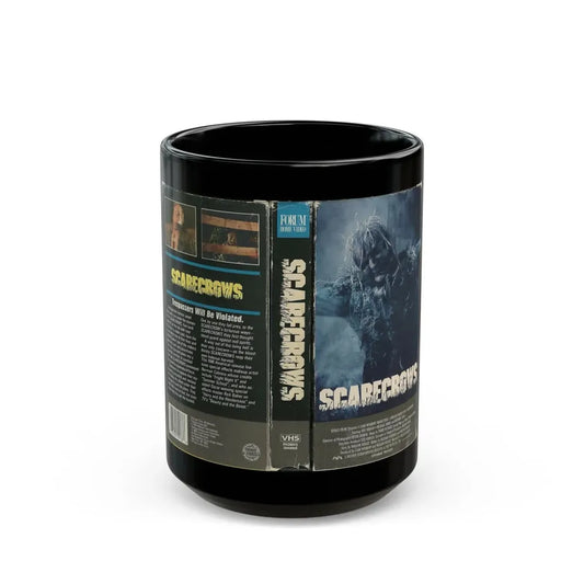 SCARECROWS (VHS COVER) - Black Coffee Mug 15oz - Go Mug Yourself