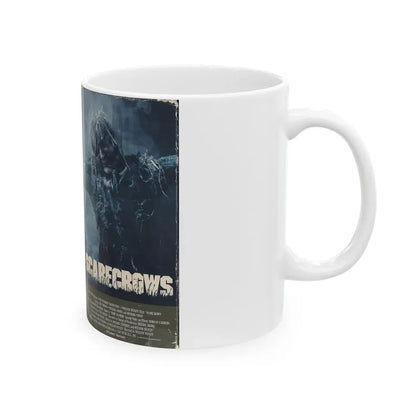 SCARECROWS (VHS COVER) - White Coffee Mug - Go Mug Yourself