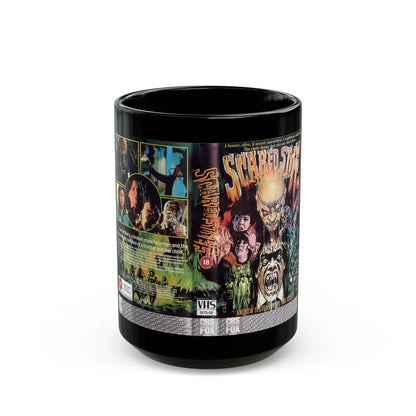 SCARED STIFF VERSION 2 (VHS COVER) - Black Coffee Mug-15oz-Go Mug Yourself