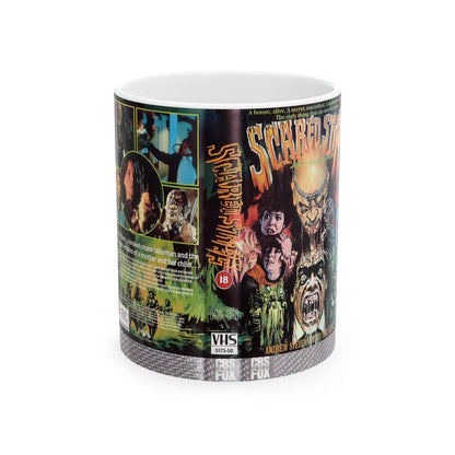 SCARED STIFF VERSION 2 (VHS COVER) - White Coffee Mug-11oz-Go Mug Yourself