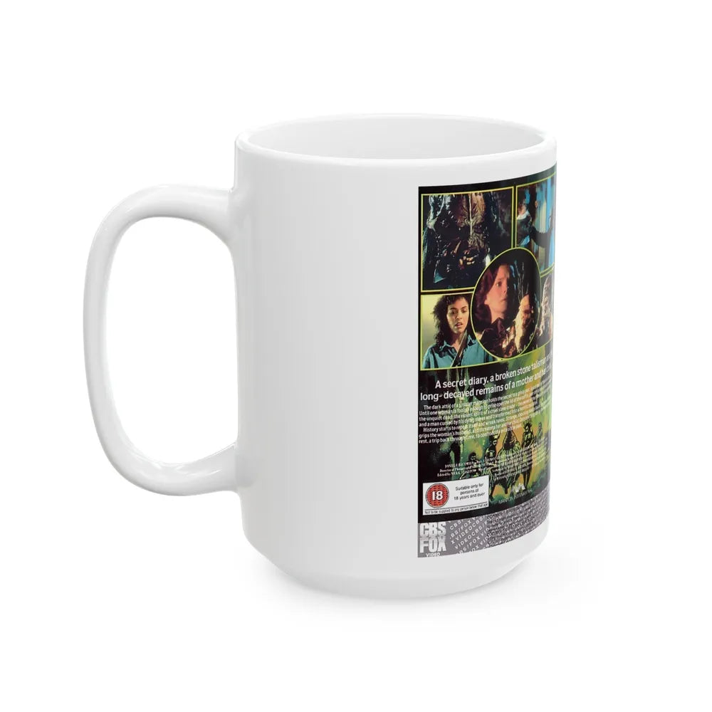 SCARED STIFF VERSION 2 (VHS COVER) - White Coffee Mug-Go Mug Yourself