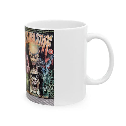 SCARED STIFF VERSION 2 (VHS COVER) - White Coffee Mug - Go Mug Yourself