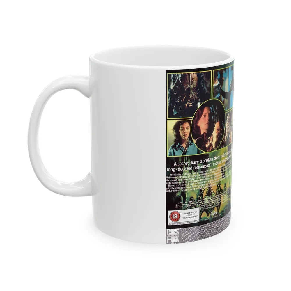 SCARED STIFF VERSION 2 (VHS COVER) - White Coffee Mug-Go Mug Yourself