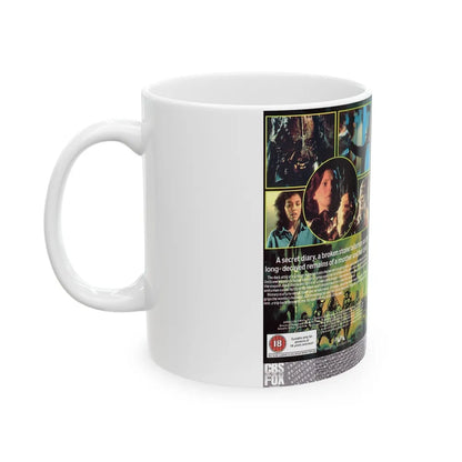 SCARED STIFF VERSION 2 (VHS COVER) - White Coffee Mug-Go Mug Yourself