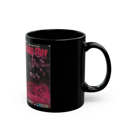 SCARED STIFF (VHS COVER) - Black Coffee Mug - Go Mug Yourself