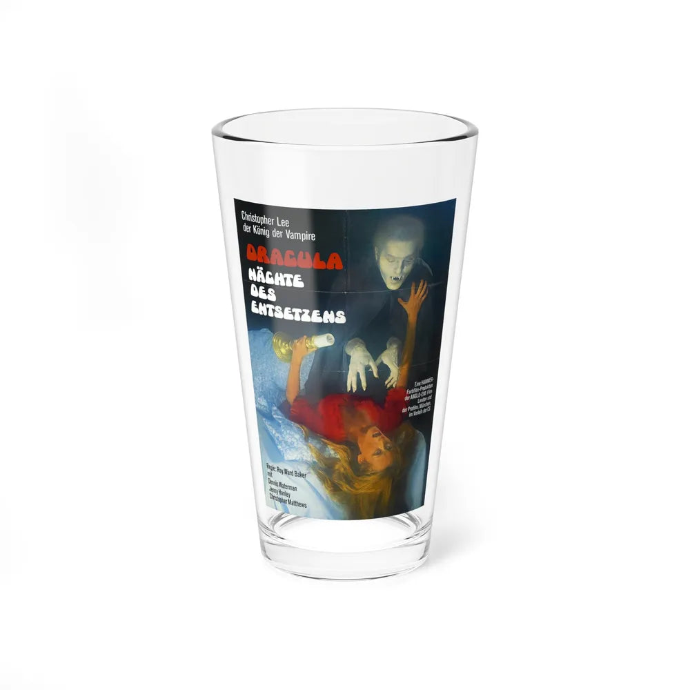 SCARS OF DRACULA (GERMAN 2) 1970 Movie Poster - Pint Glass 16oz-16oz-Go Mug Yourself