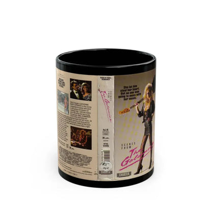 SCENES FROM THE GOLDMINE (VHS COVER) - Black Coffee Mug 11oz - Go Mug Yourself