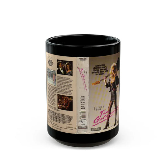 SCENES FROM THE GOLDMINE (VHS COVER) - Black Coffee Mug-15oz-Go Mug Yourself