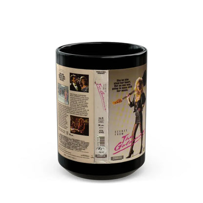 SCENES FROM THE GOLDMINE (VHS COVER) - Black Coffee Mug 15oz - Go Mug Yourself