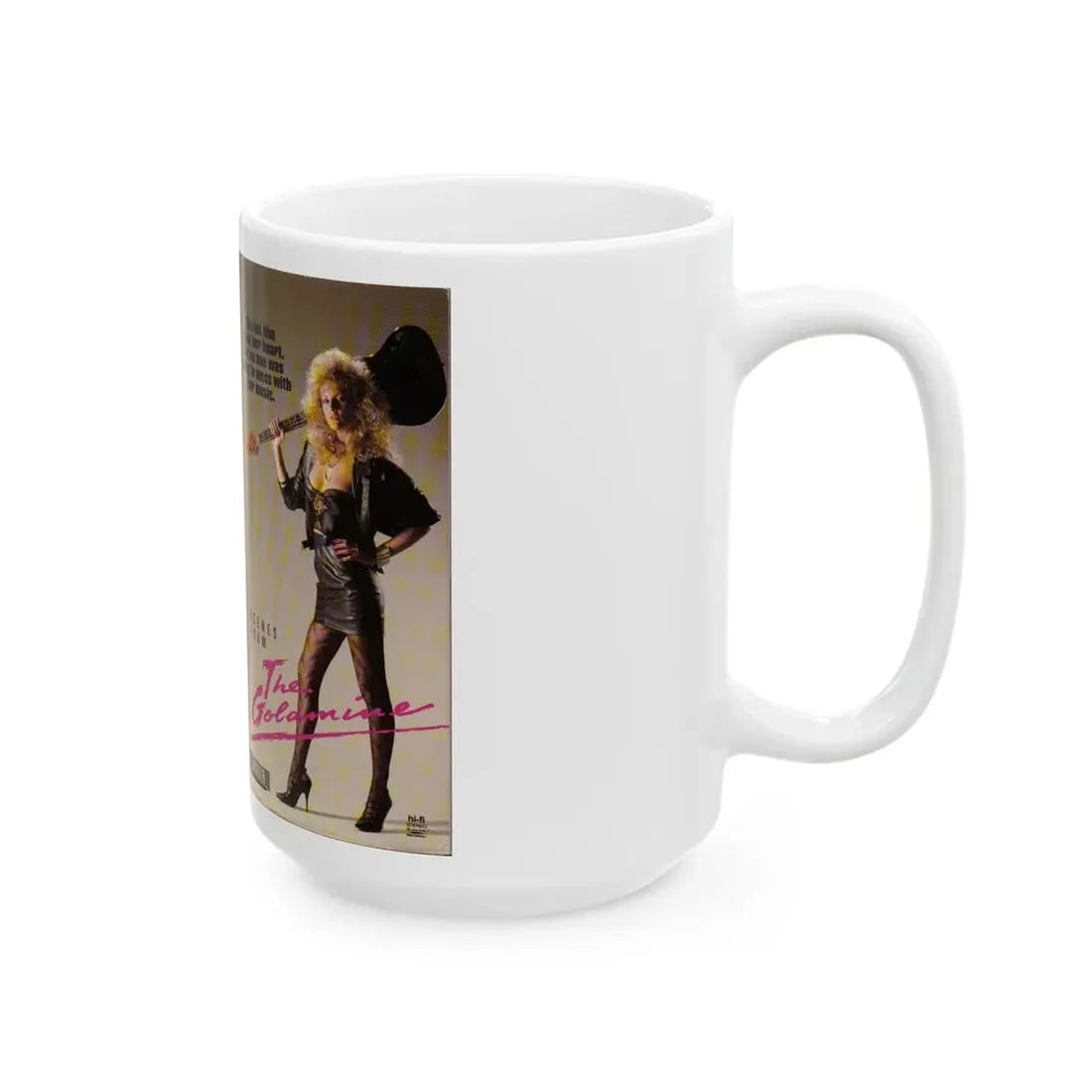 SCENES FROM THE GOLDMINE (VHS COVER) - White Coffee Mug - Go Mug Yourself