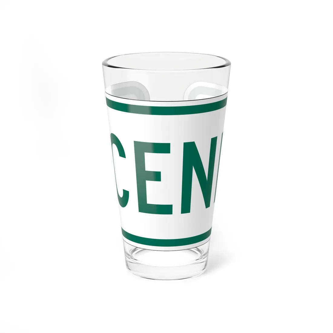 Scenic plate Vermont (Vermont) (Road Sign) Pint Glass 16oz 16oz - Go Mug Yourself