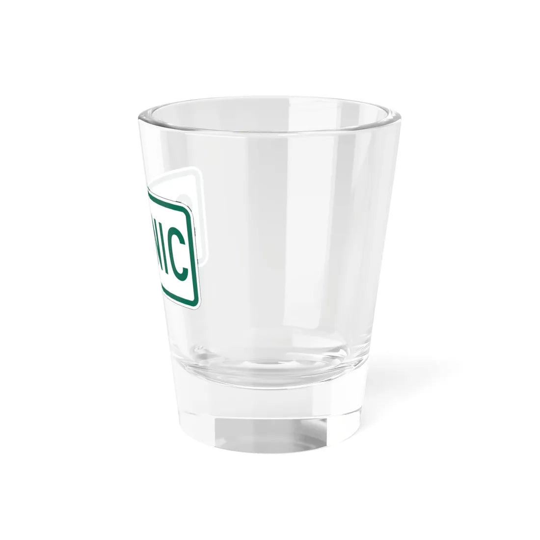 Scenic plate Vermont (Vermont) (Road Sign) Shot Glass 1.5oz - Go Mug Yourself