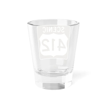 Scenic US 412 (Oklahoma) (Road Sign) Shot Glass 1.5oz - Go Mug Yourself
