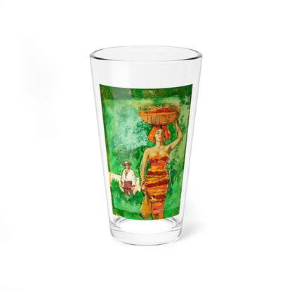 Scent of Clover - Pint Glass 16oz 16oz - Go Mug Yourself