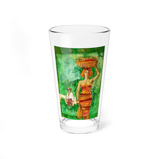 Scent of Clover - Pint Glass 16oz 16oz - Go Mug Yourself