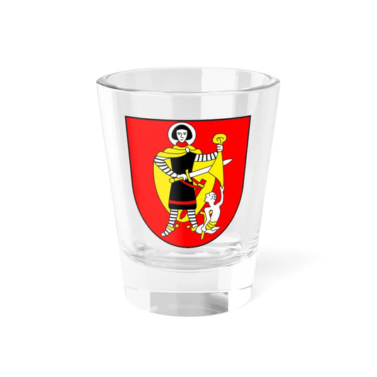 Schams Kreis wappen (Switzerland) (Coat of Arms) Shot Glass 1.5oz 1.5oz - Go Mug Yourself