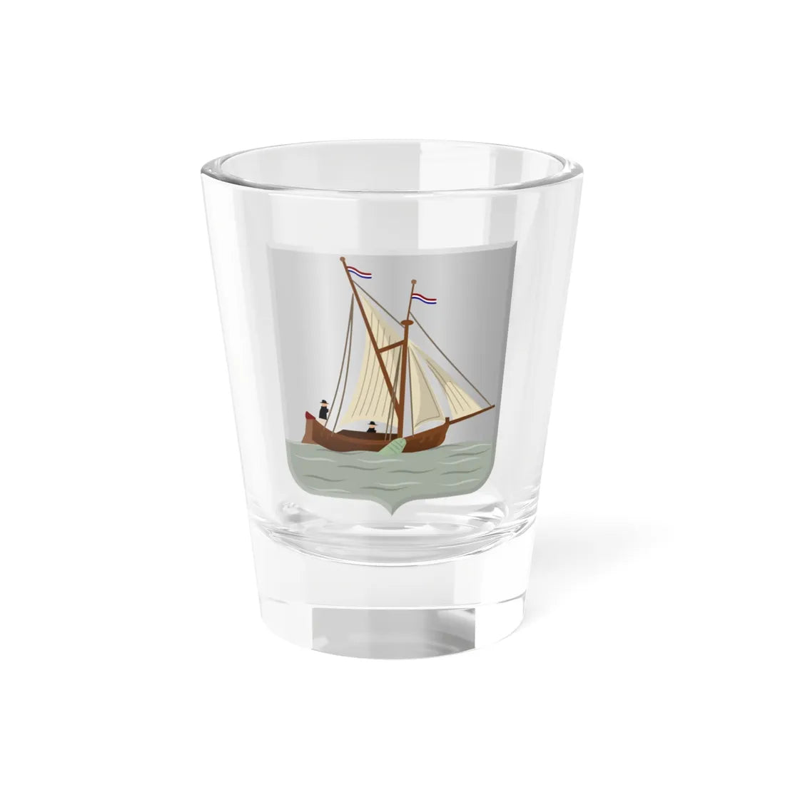 Schardam wapen HRvA (Netherlands) (Coat of Arms) Shot Glass 1.5oz 1.5oz - Go Mug Yourself
