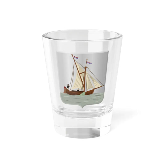 Schardam wapen HRvA (Netherlands) (Coat of Arms) Shot Glass 1.5oz 1.5oz - Go Mug Yourself