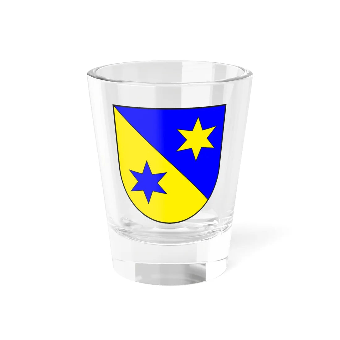 Scheid wappen (Switzerland) (Coat of Arms) Shot Glass 1.5oz 1.5oz - Go Mug Yourself