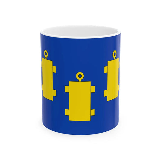 Schelle vlag (Belgium) White Coffee Mug 11oz - Go Mug Yourself