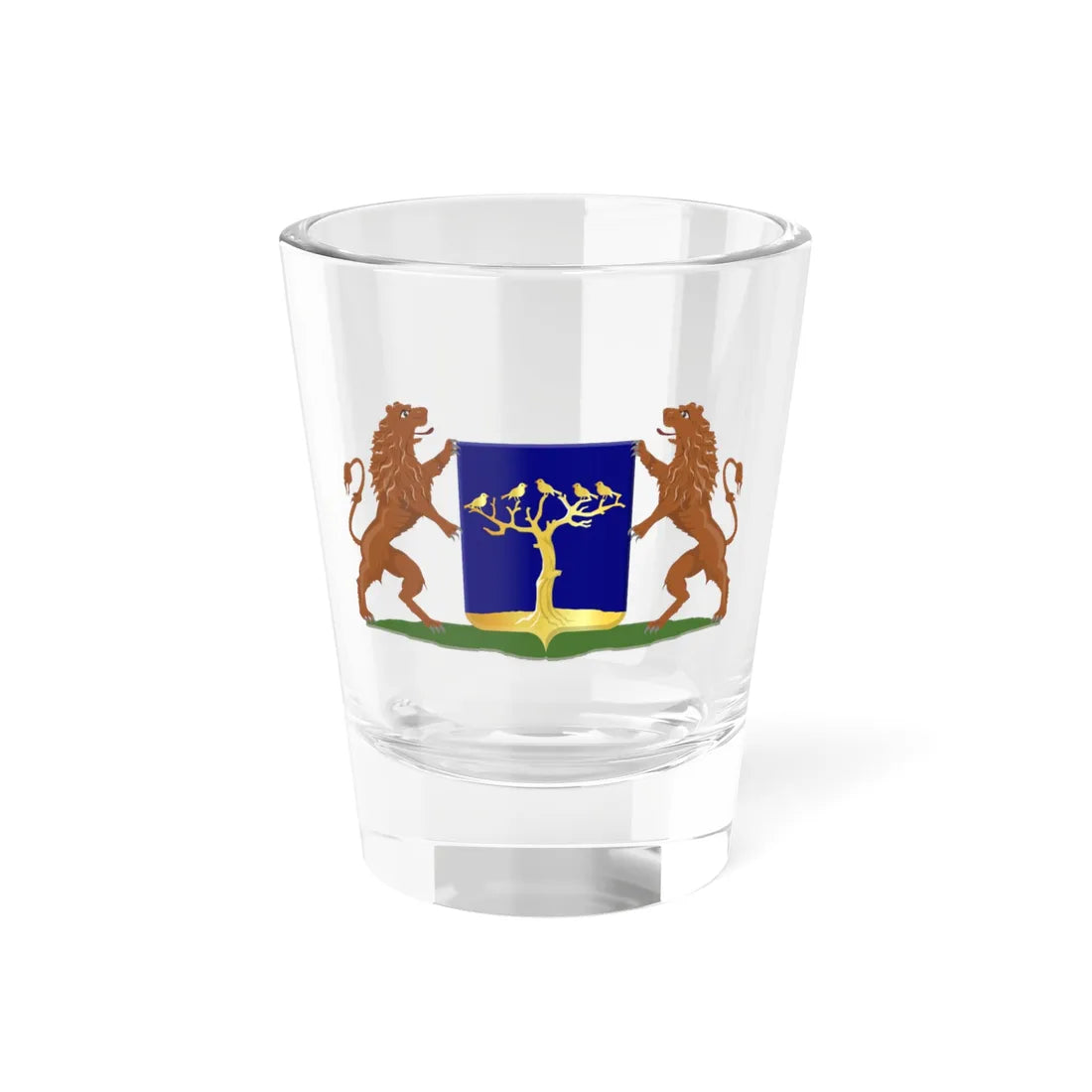 Schellinkhout wapen (Netherlands) (Coat of Arms) Shot Glass 1.5oz 1.5oz - Go Mug Yourself