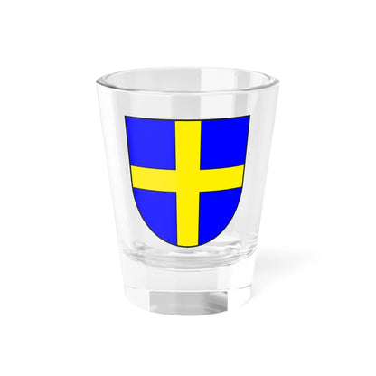 Schiers wappen (Switzerland) (Coat of Arms) Shot Glass 1.5oz 1.5oz - Go Mug Yourself