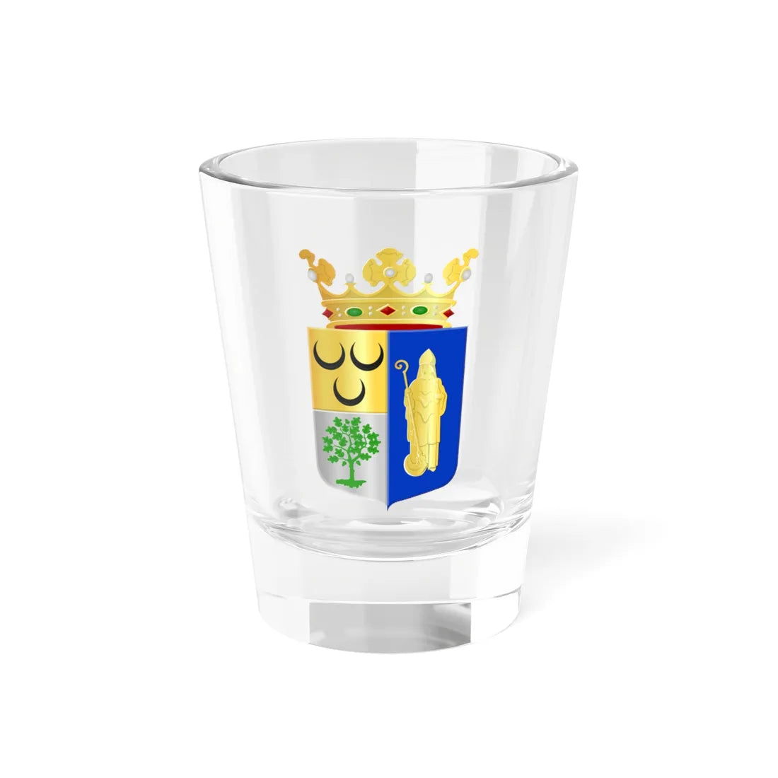 Schijndel wapen (Netherlands) (Coat of Arms) Shot Glass 1.5oz 1.5oz - Go Mug Yourself