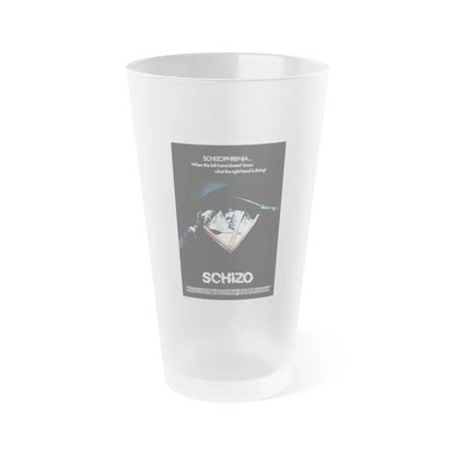 SCHIZO (2) 1976 Movie Poster - Frosted Pint Glass 16oz-16oz-Frosted-Go Mug Yourself