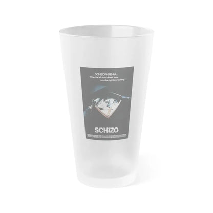 SCHIZO (2) 1976 Movie Poster - Frosted Pint Glass 16oz 16oz Frosted - Go Mug Yourself
