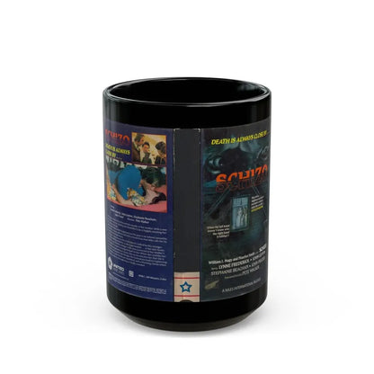 SCHIZO UNITED HOME VIDEO (VHS COVER) - Black Coffee Mug 15oz - Go Mug Yourself