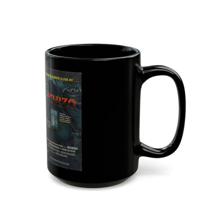 SCHIZO UNITED HOME VIDEO (VHS COVER) - Black Coffee Mug - Go Mug Yourself