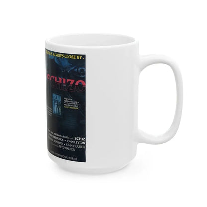 SCHIZO (VHS COVER) - White Coffee Mug - Go Mug Yourself