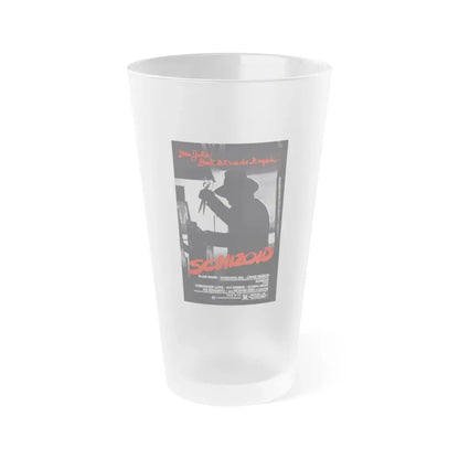 SCHIZOID 1980 Movie Poster - Frosted Pint Glass 16oz 16oz Frosted - Go Mug Yourself