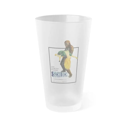 SCHLOCK 1973 Movie Poster - Frosted Pint Glass 16oz 16oz Frosted - Go Mug Yourself