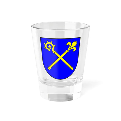 Schmitten GR wappen (Switzerland) (Coat of Arms) Shot Glass 1.5oz 1.5oz - Go Mug Yourself