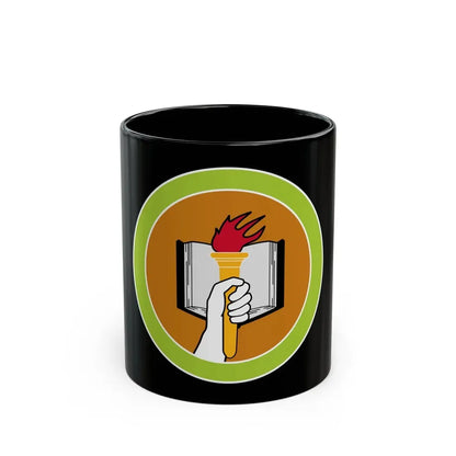 Scholarship (Boy Scout Merit Badge) Black Coffee Mug 11oz - Go Mug Yourself