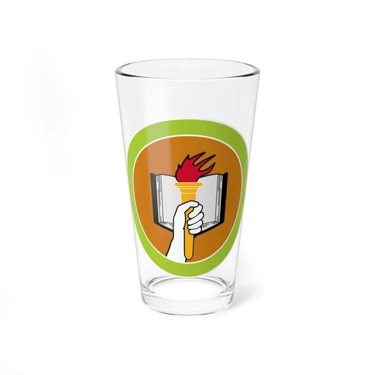 Scholarship (Boy Scout Merit Badge) Pint Glass 16oz 16oz - Go Mug Yourself