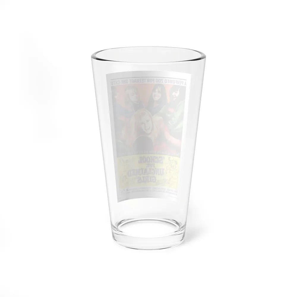 SCHOOL FOR UNCLAIMED GIRLS 1969 Movie Poster - Pint Glass 16oz-Go Mug Yourself