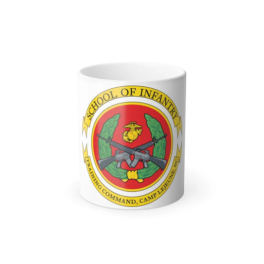 School Of Infantry Training CommandCamp Lejeune NC (USMC) Color Changing Mug 11oz-11oz-Go Mug Yourself