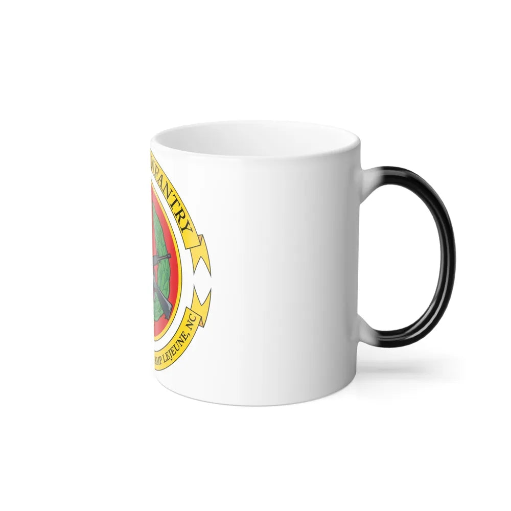 School Of Infantry Training CommandCamp Lejeune NC (USMC) Color Changing Mug 11oz-Go Mug Yourself