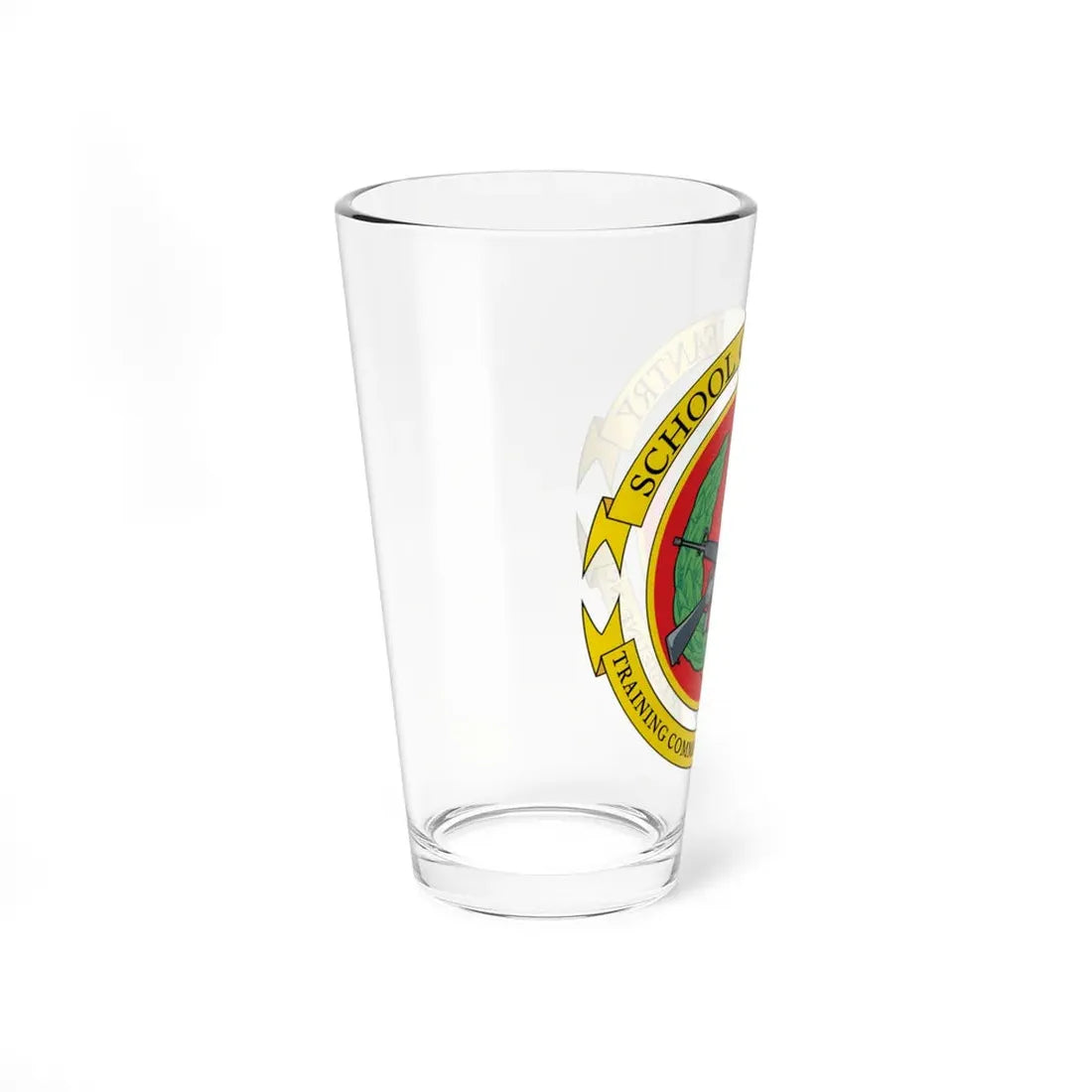 School Of Infantry Training CommandCamp Lejeune NC (USMC) Pint Glass 16oz - Go Mug Yourself